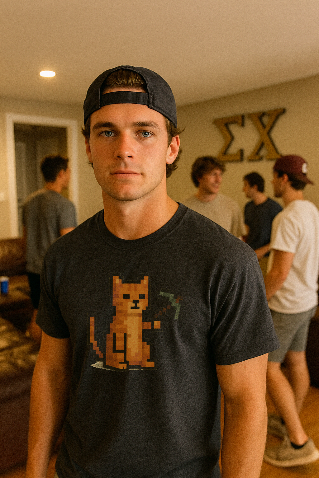 Mining Cat Tee