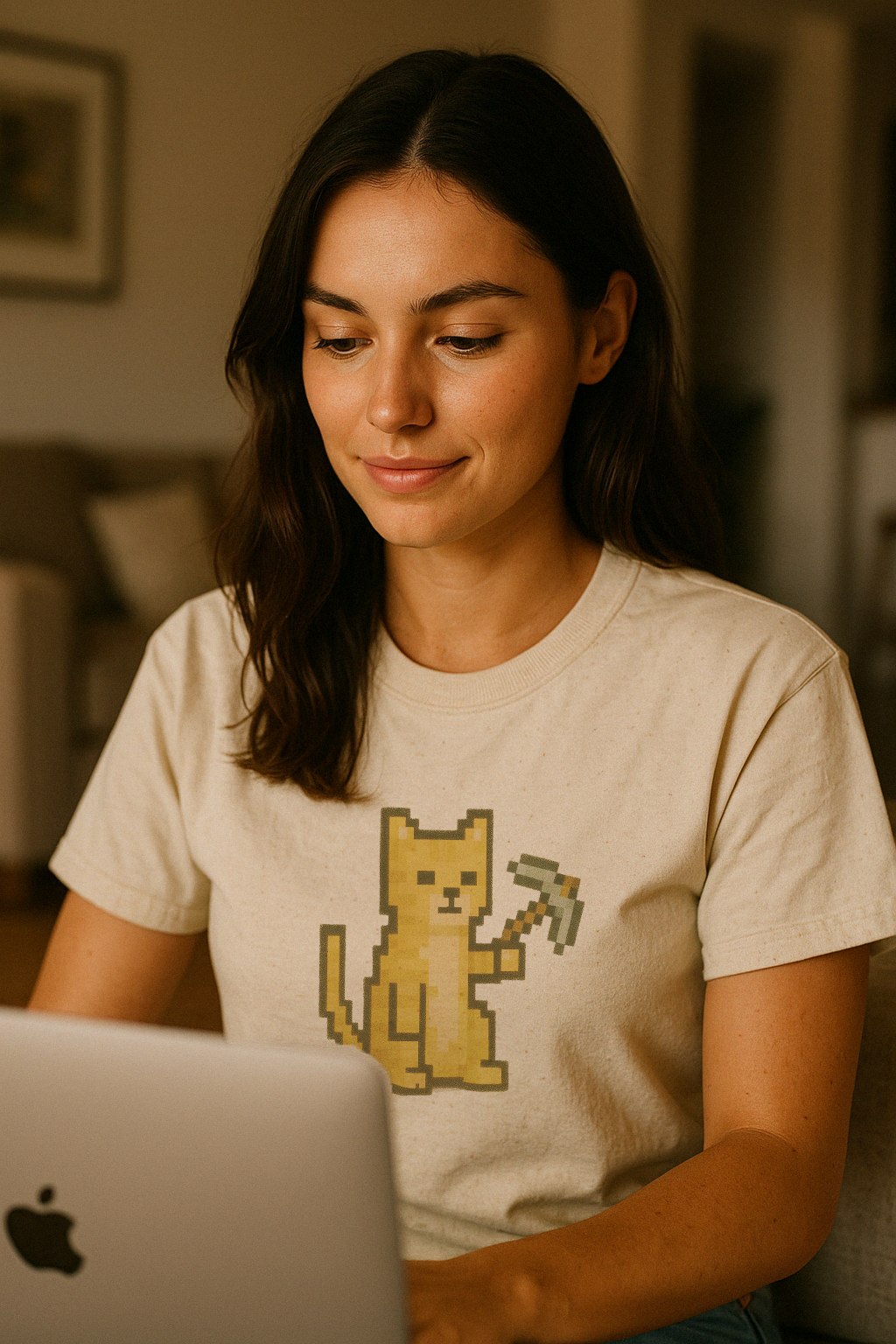 Mining Cat Tee