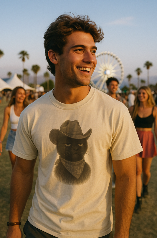 Coachella Cat Tee