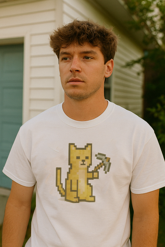 Mining Cat Tee